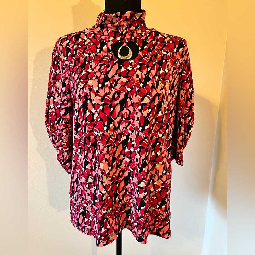 LI.N. Studio 3/4 Sleeve Knit Top